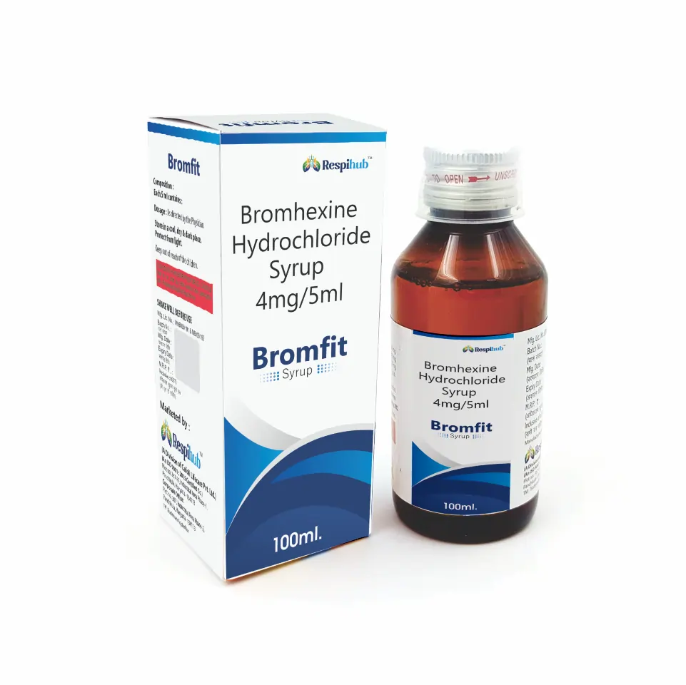 Bromfit Respiratory Medicine Supplier India